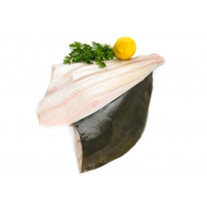 Heilbot Zwart met huid losse filet